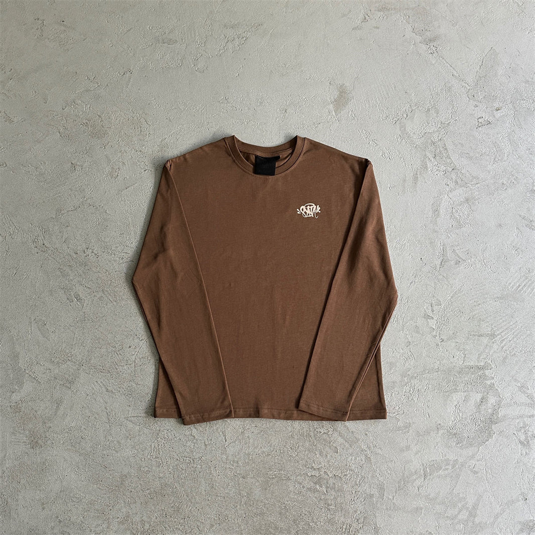 Syna Brown-Long Sleeve