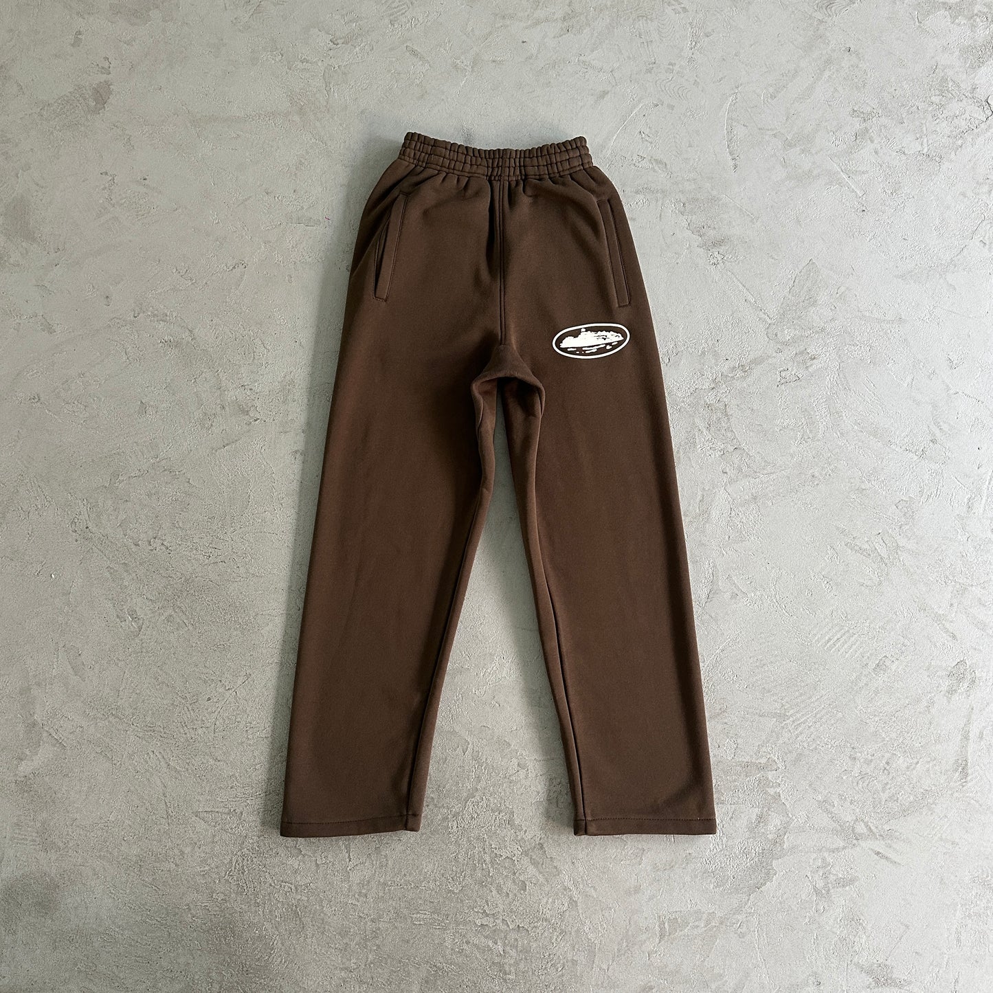 Corteiz Island Zip Brown-Tracksuit