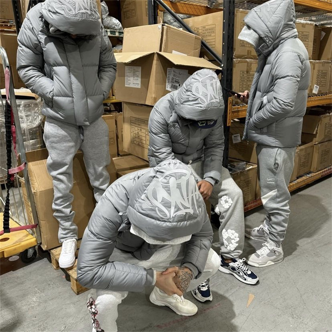 Syna Puffer Grey-Jacket