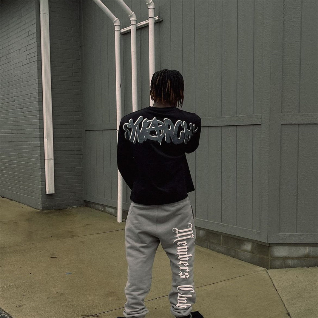 Syna Grey-Long Sleeve