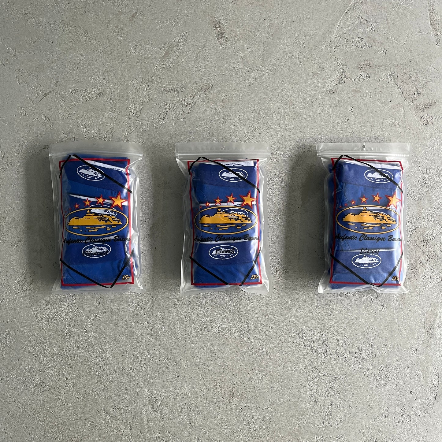 Corteiz (3-pack) ALCATRAZ Boxer Briefs