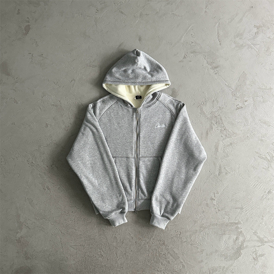 Corteiz HMP Open Hem Tracksuit - Grey