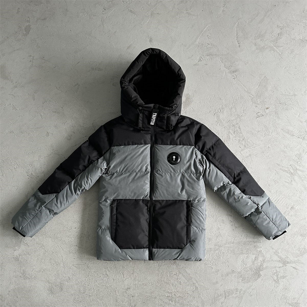 Trapstar Decoded Puffer-Grey/Black