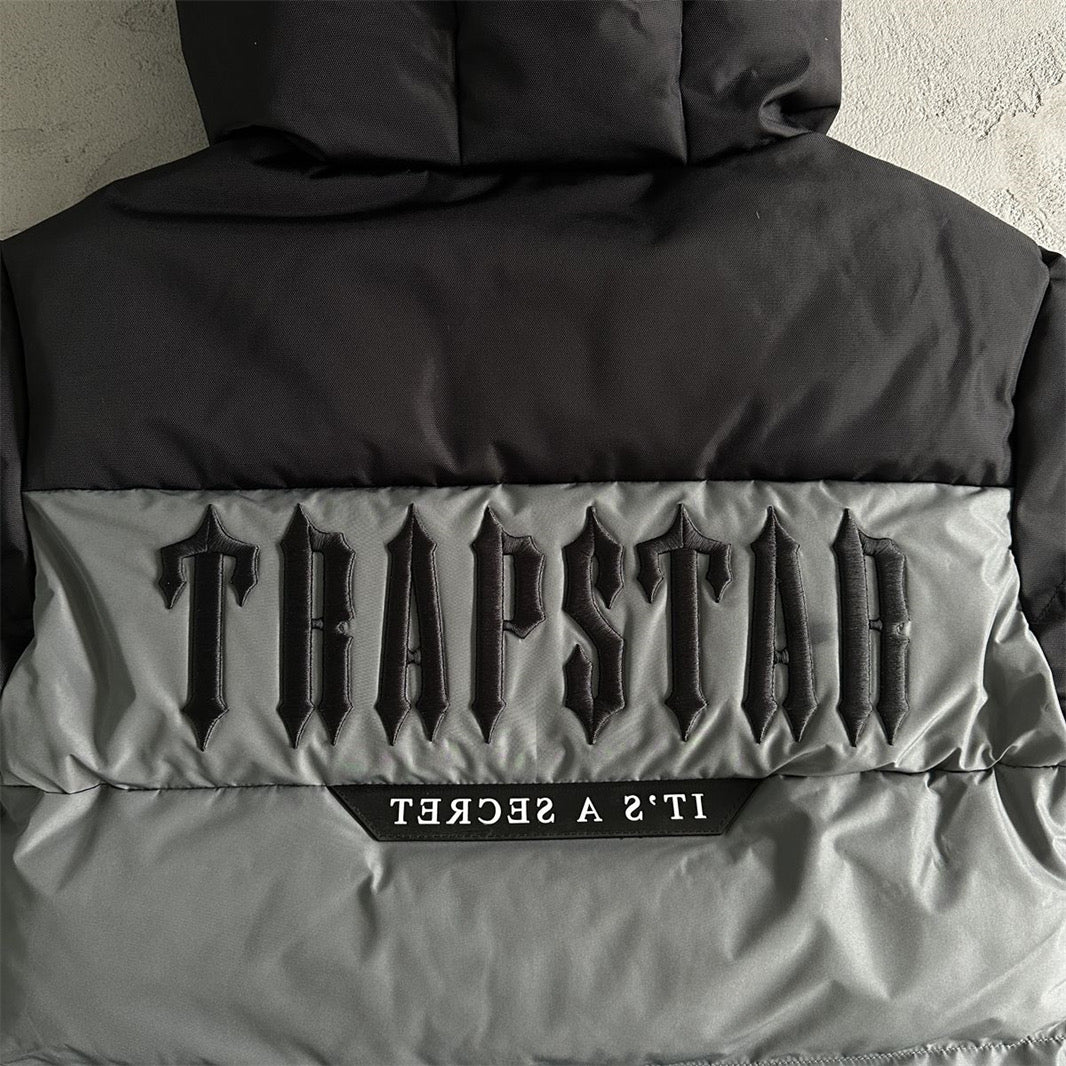 Trapstar Decoded Puffer-Grey/Black