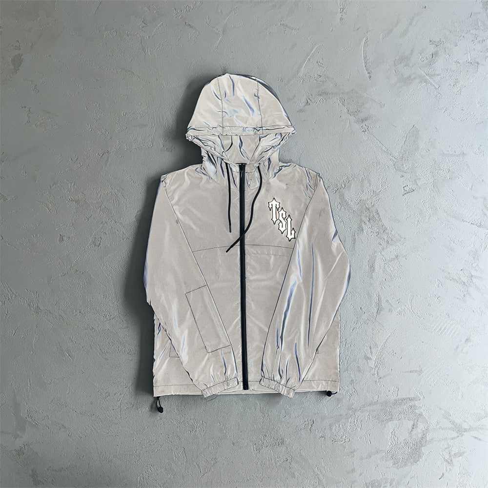 Trapstar Grey Shooter Windbreaker