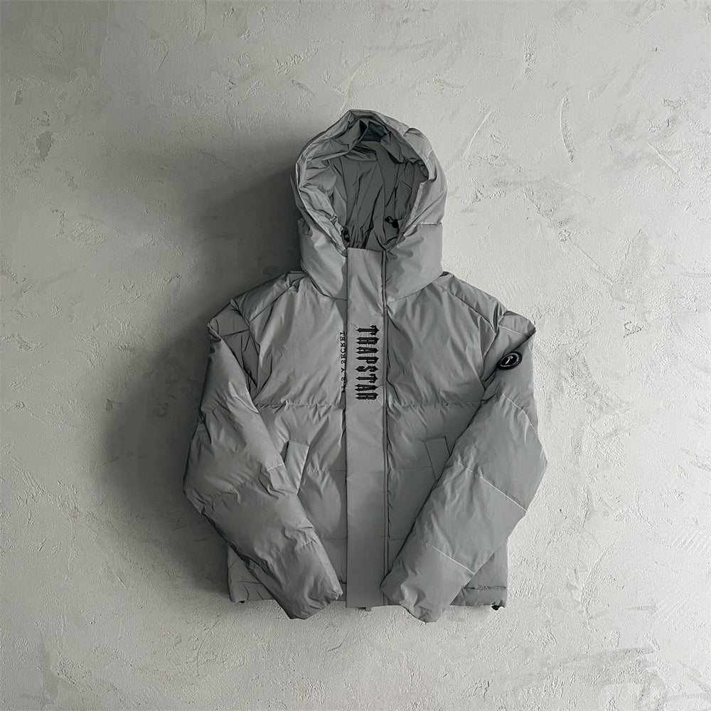 Trapstar Reflective Grey - Puffer Jacket