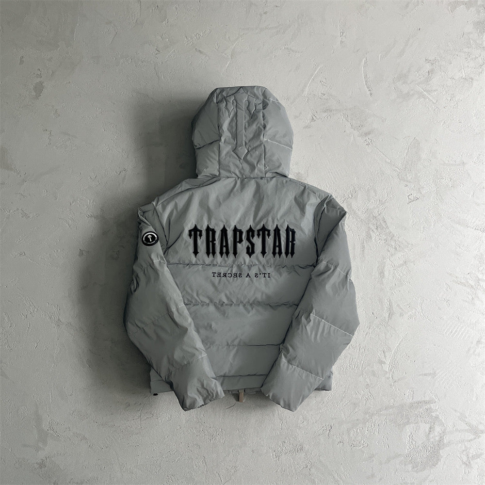 Trapstar Reflective Grey - Puffer Jacket