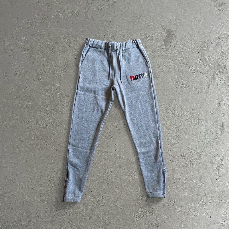 Trapstar Chenille Decoded Grey/Red-Tracksuit