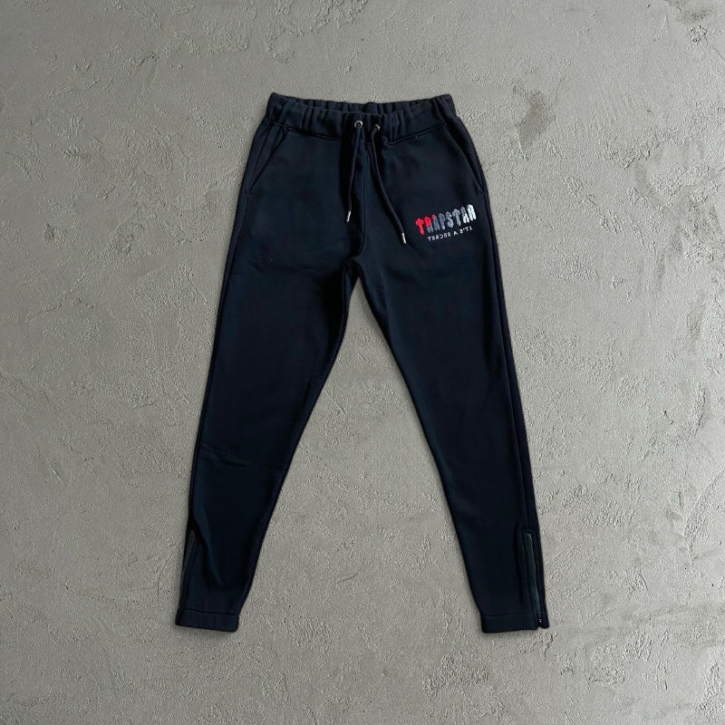 Trapstar Chenille Decoded Black/Red-Tracksuit