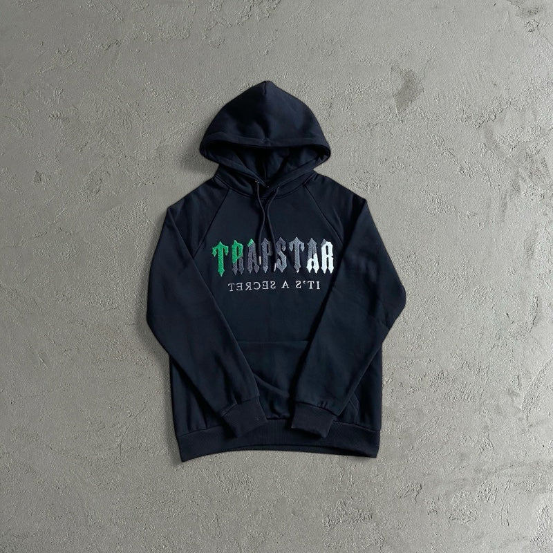 Trapstar Chenille Decoded Black/Green-Tracksuit