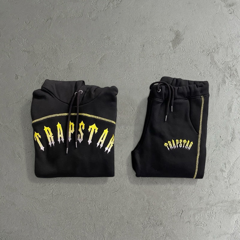 Trapstar Central Cee Black-Yellow Tracksuit