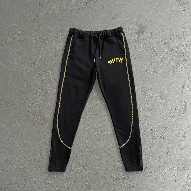 Trapstar Central Cee Black-Yellow Tracksuit