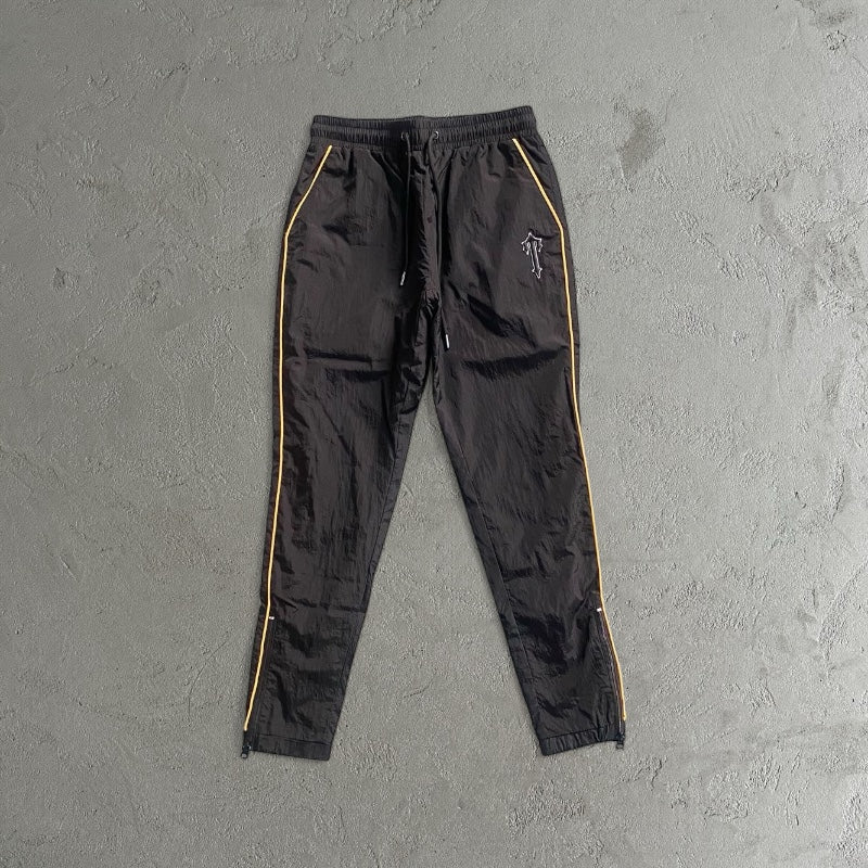 Trapstar Arch Panel Shellsuit Black/Yellow Tracksuit