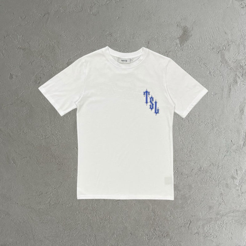 Trapstar Shooter White/Blue -Short Set