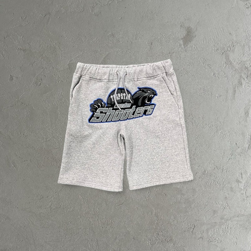 Trapstar Shooter White/Blue -Short Set