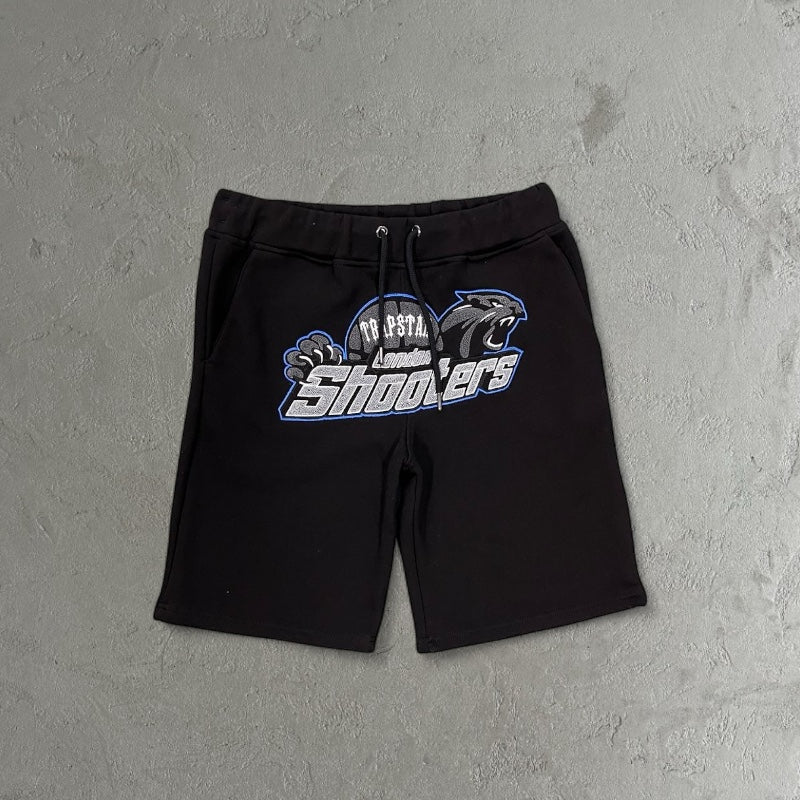 Trapstar Shooter Black/Blue -Short Set