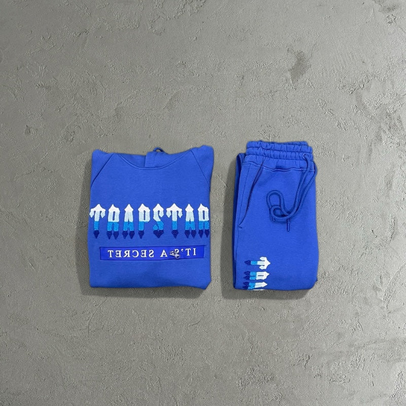 Trapstar Chenille Decoded Blue-Tracksuit