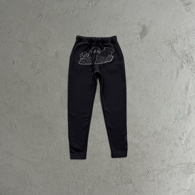 Trapstar Shooter Black/Black Tracksuit