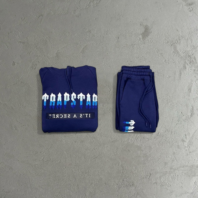 Trapstar Chenille Decoded Dark Blue-Tracksuit
