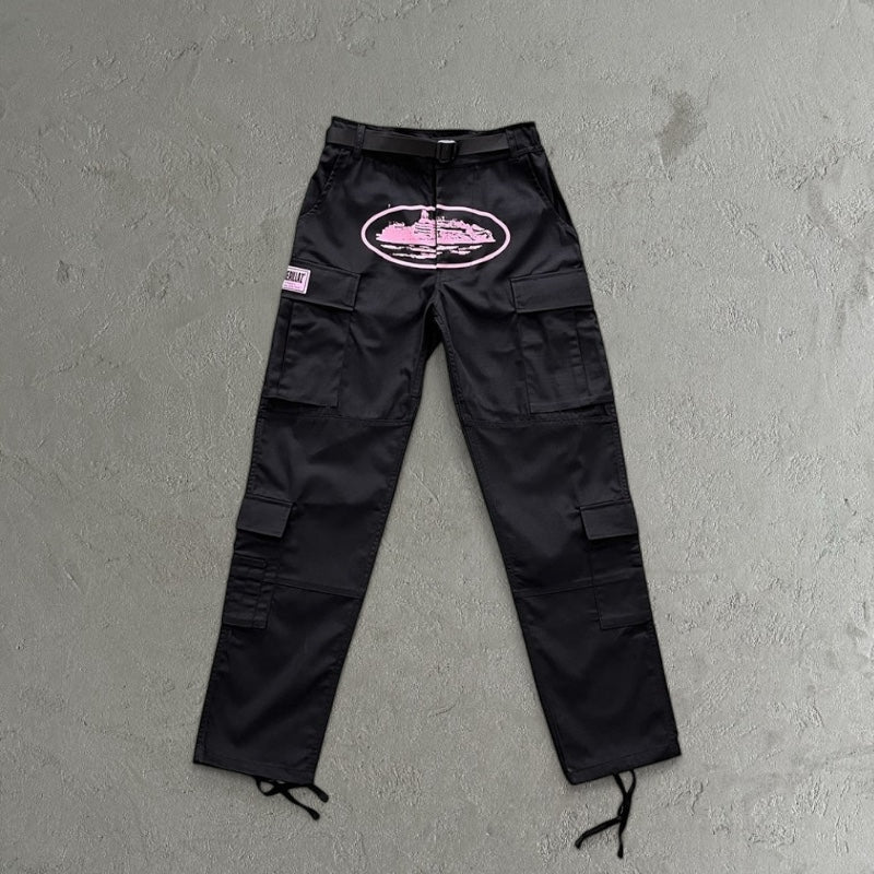 Corteiz Cargo Pants - Pink