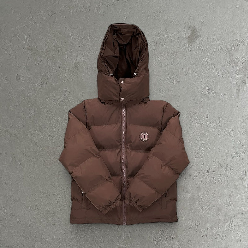 Trapstar Brown Irongate Jacket Detachable Hood