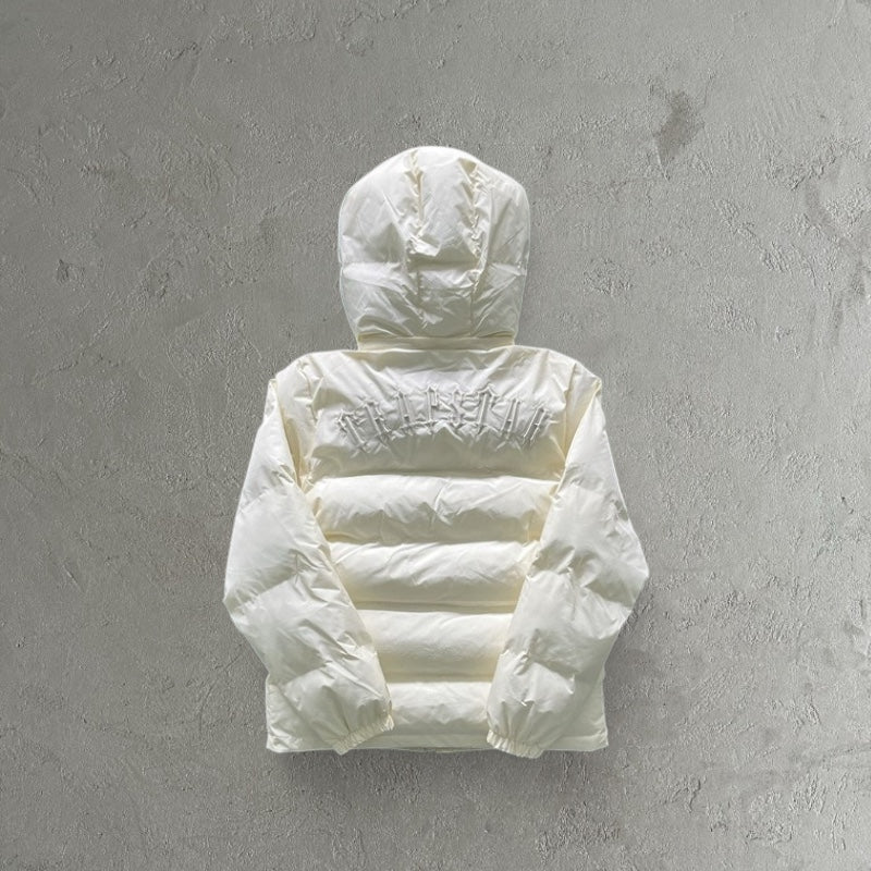 Trapstar Cream Puffer Jacket