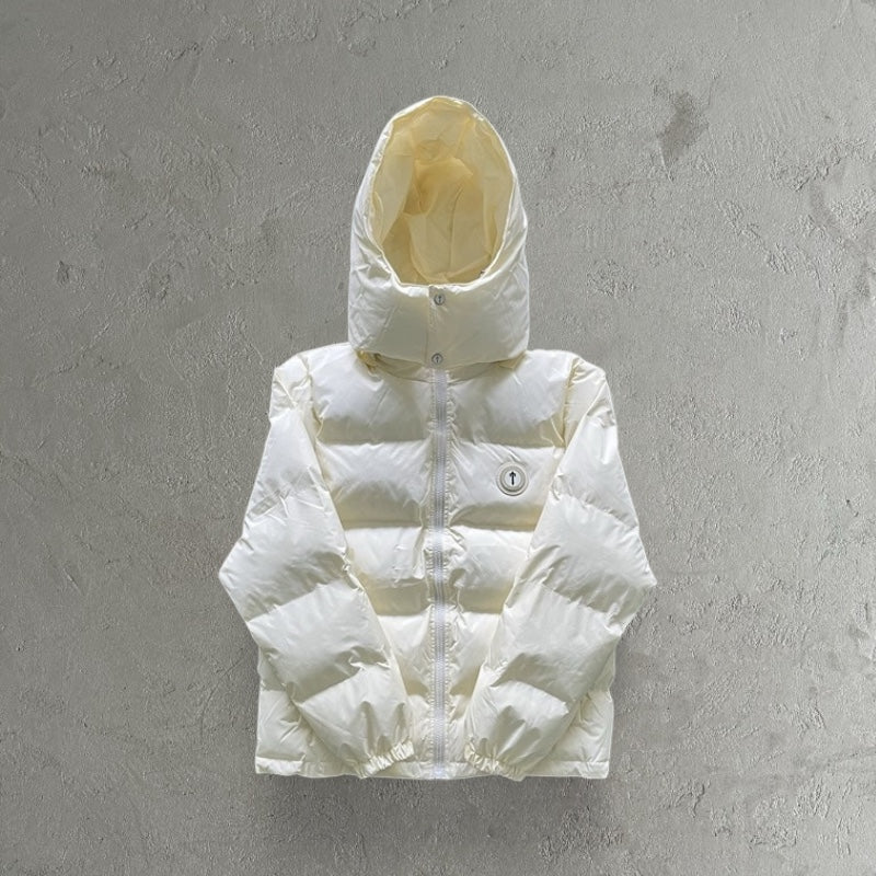 Trapstar Cream Puffer Jacket