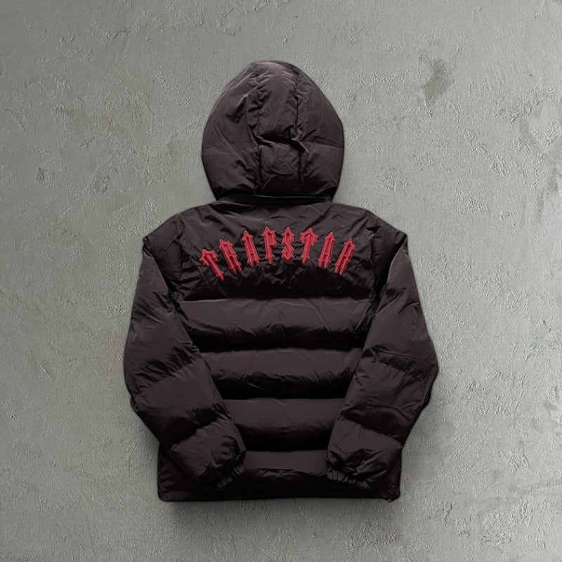 Trapstar Black/Red Puffer Jacket