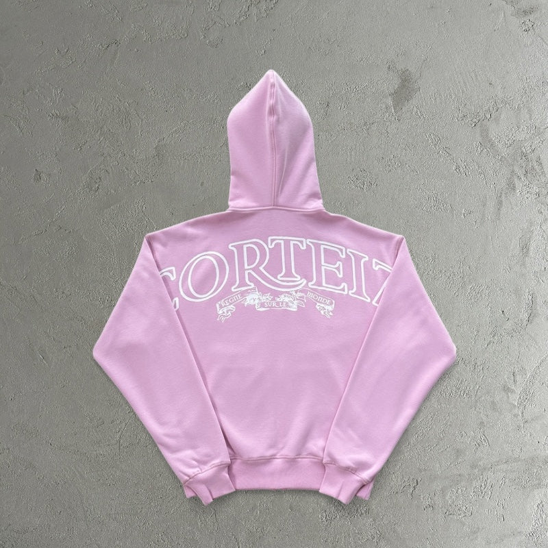 Corteiz Superior Zip Pink Tracksuit