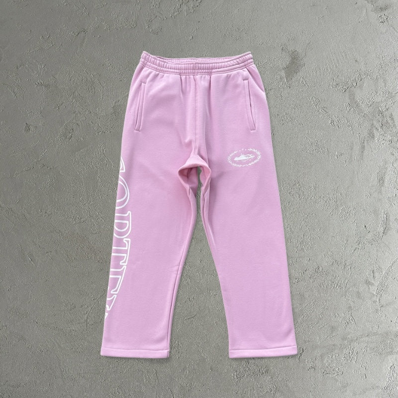 Corteiz Superior Zip Pink Tracksuit