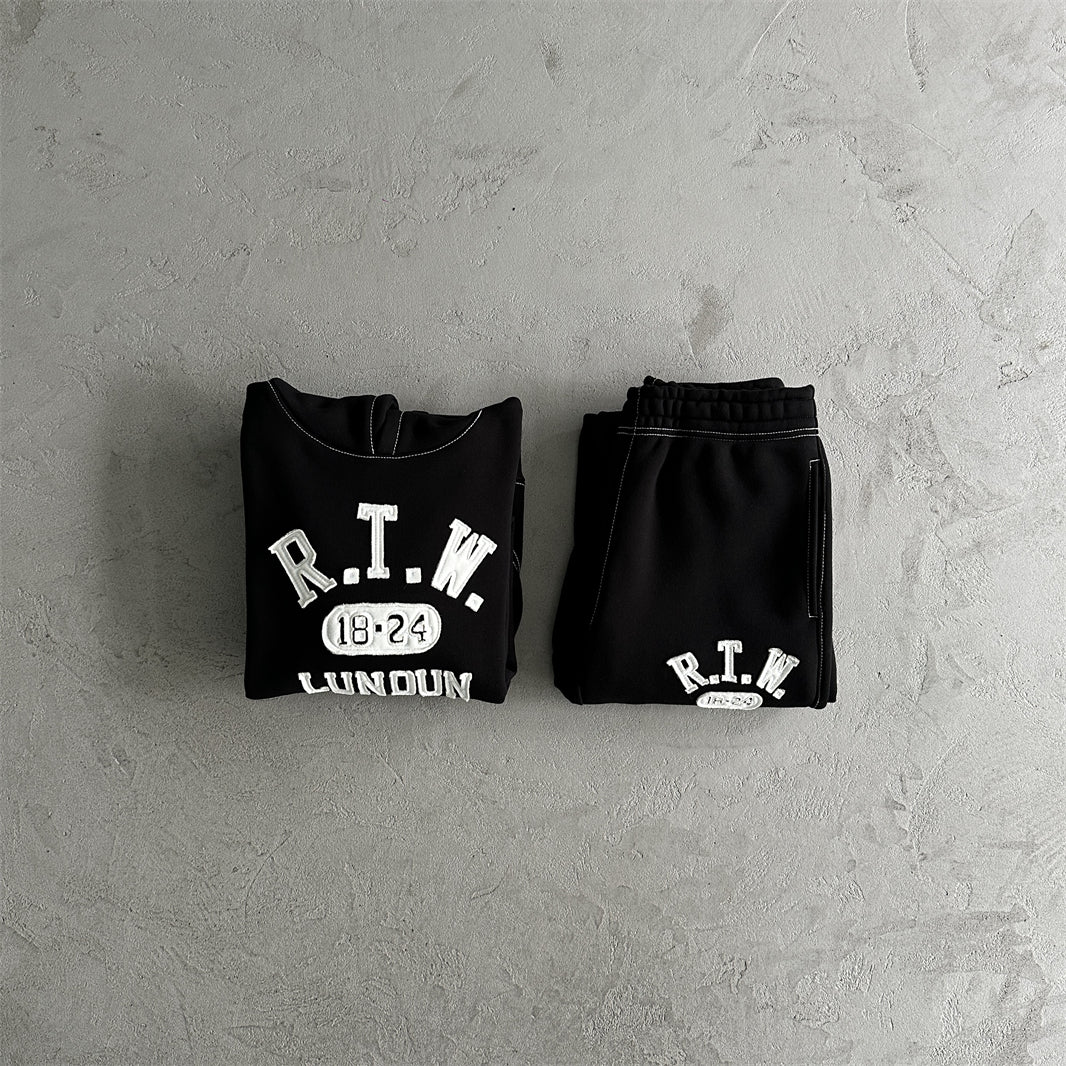 Corteiz RTWCOLLEGE Black-Tracksuit