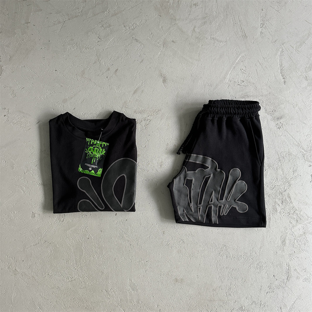 Syna T-Shirt & Short Black Short-Set