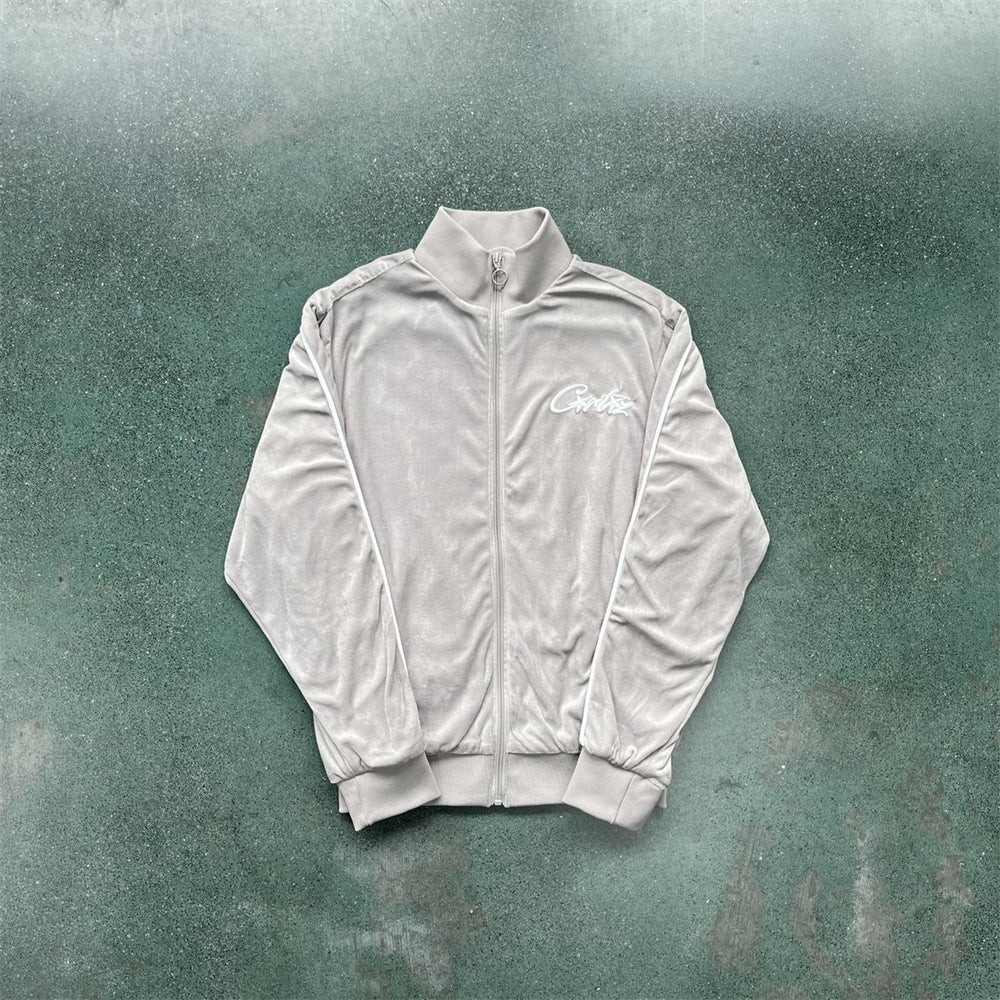 Cortiez Velvet Track Set - Gray