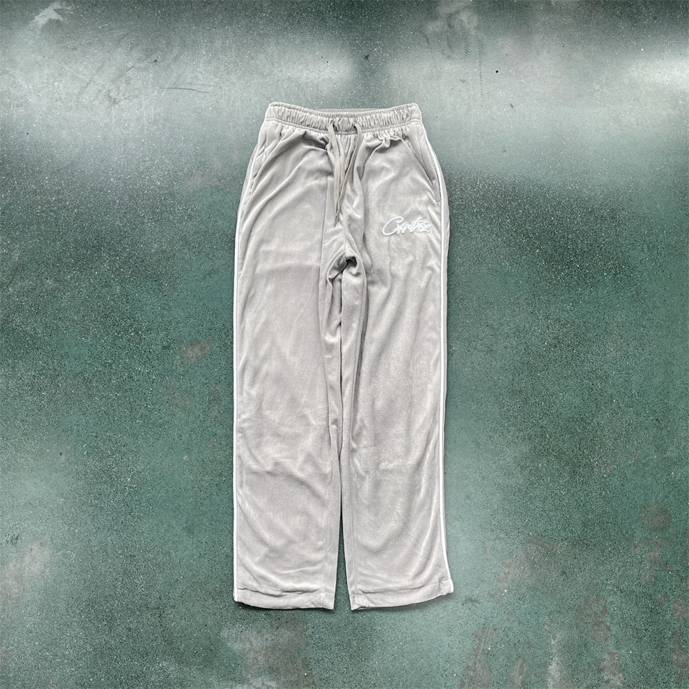 Cortiez Velvet Track Set - Gray