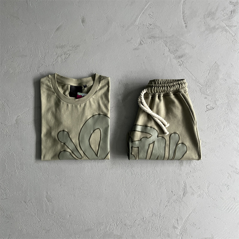Syna T-Shirt & Short Green Short-Set