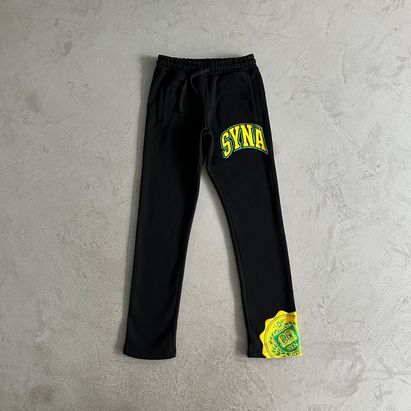 Syna Yellow/Black Tracksuit