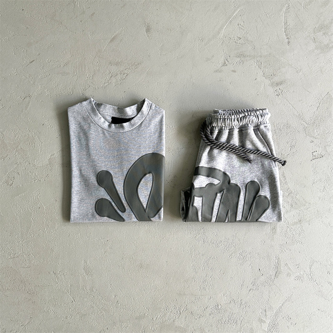 Syna T-Shirt & Short Grey Short-Set