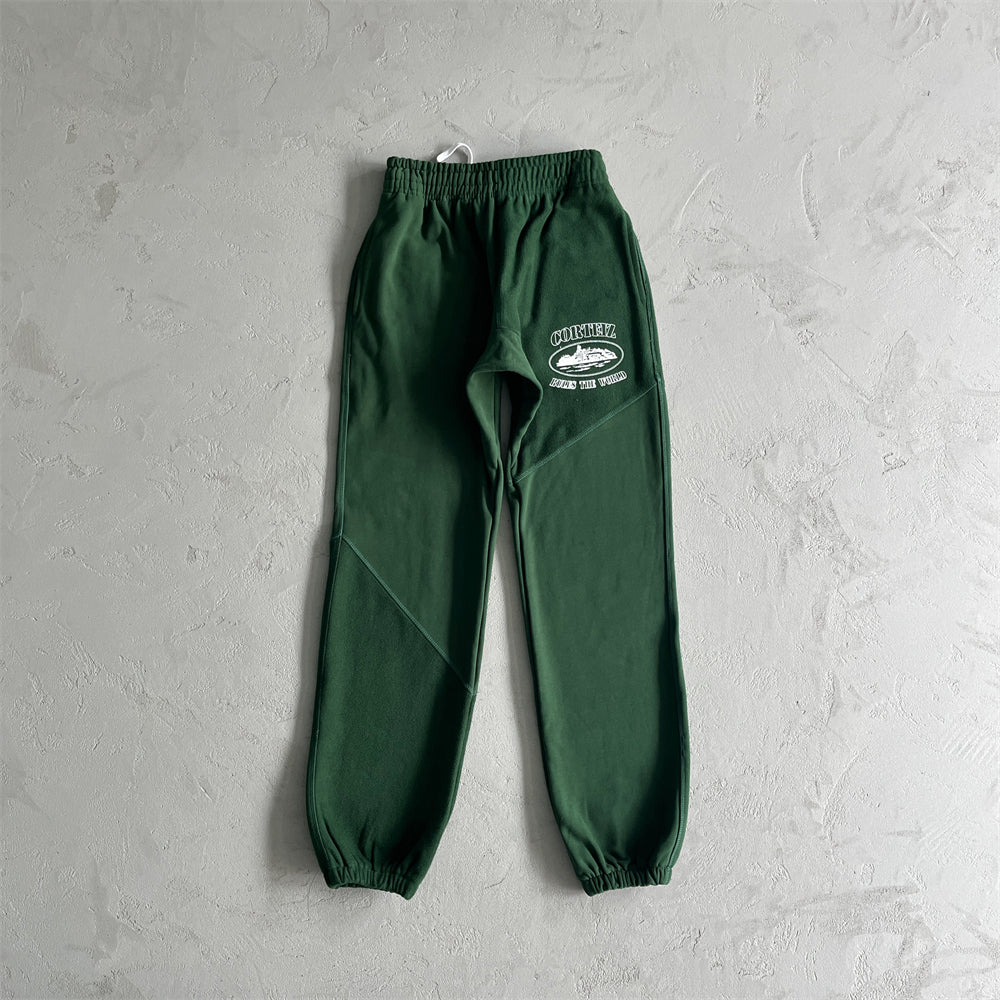 Corteiz Superior V2 Zipper Green-Tracksuit