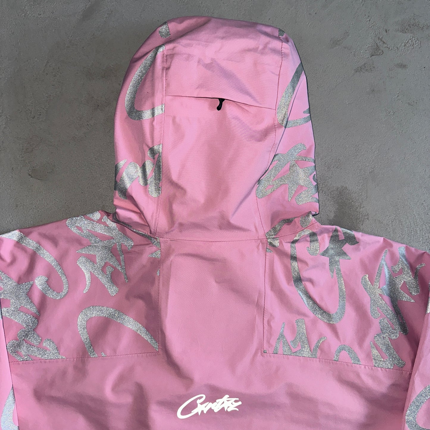 Corteiz Reflective Pink-Windbreaker