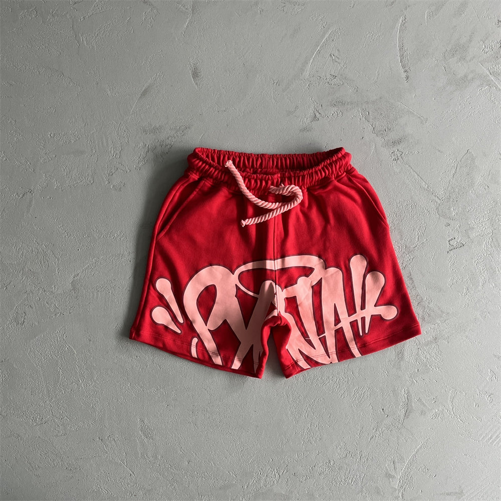 Syna T-Shirt & Short Red Short-Set