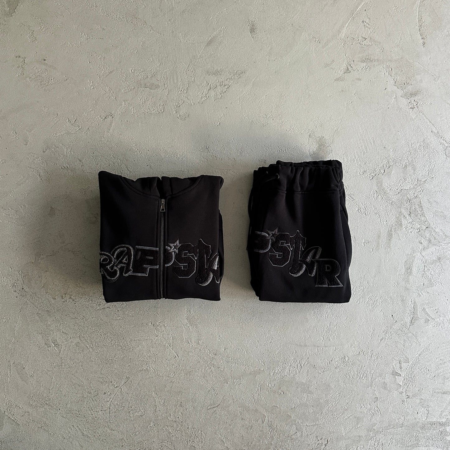Trapstar Widcard Zip Black-Tracksuit