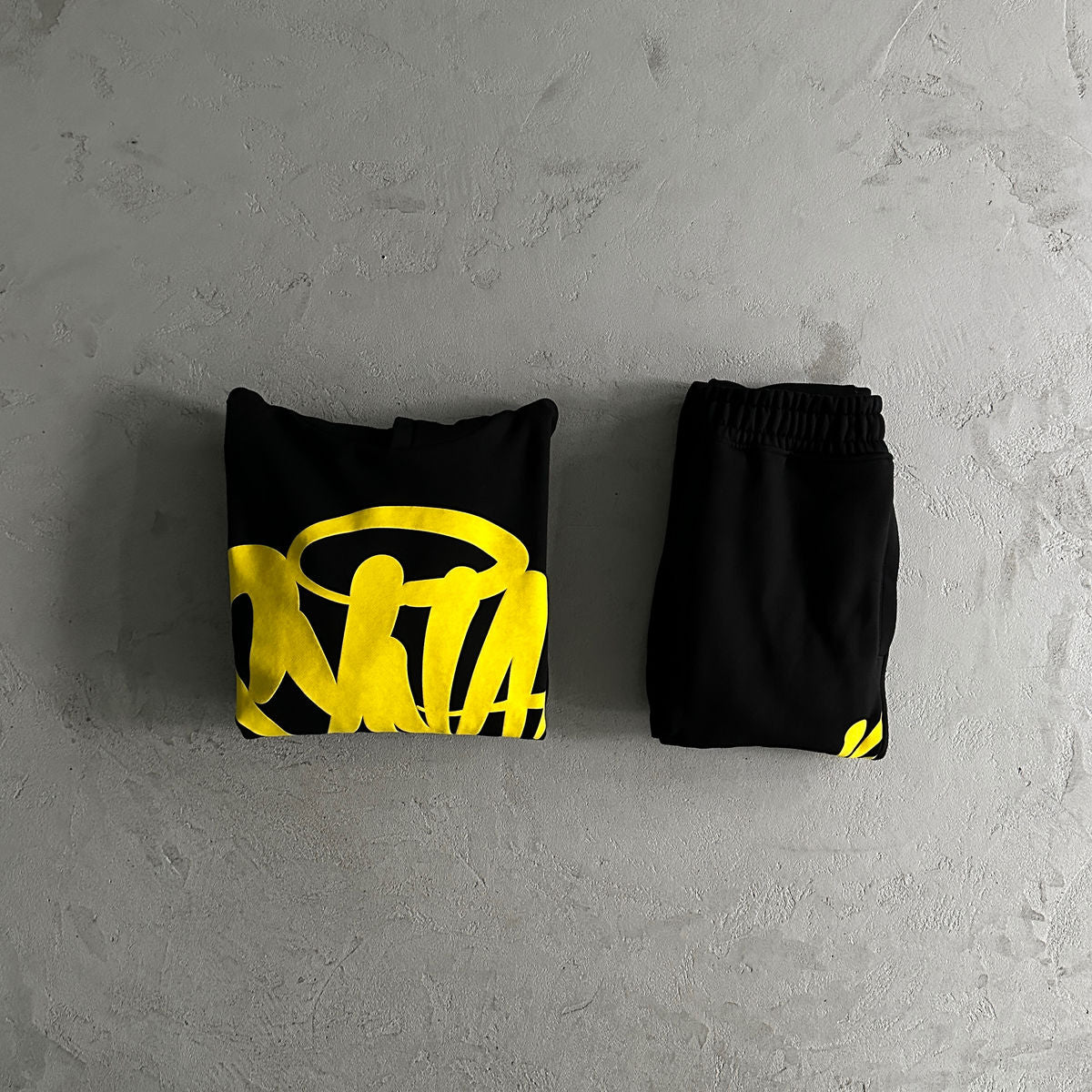 Syna Yellow/Black Tracksuit