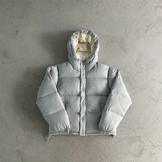 Corteiz Puffer Grey-Jacket