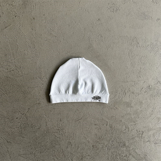 Syna White Beanie