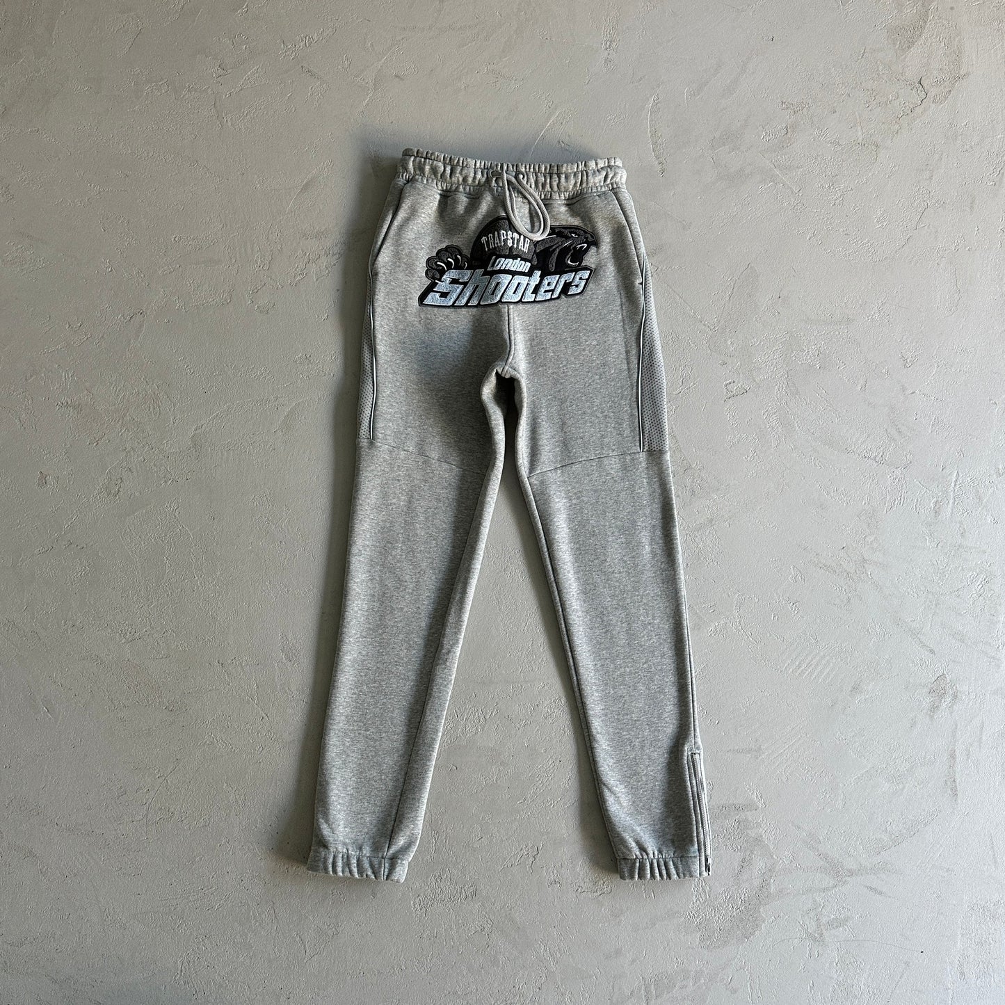 Trapstar Shooters Technical Grey /Blue-Tracksuit