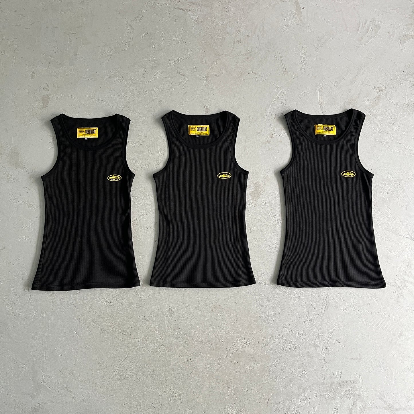 Corteiz ( 3 Pack ) Yellow/Black Top Tank