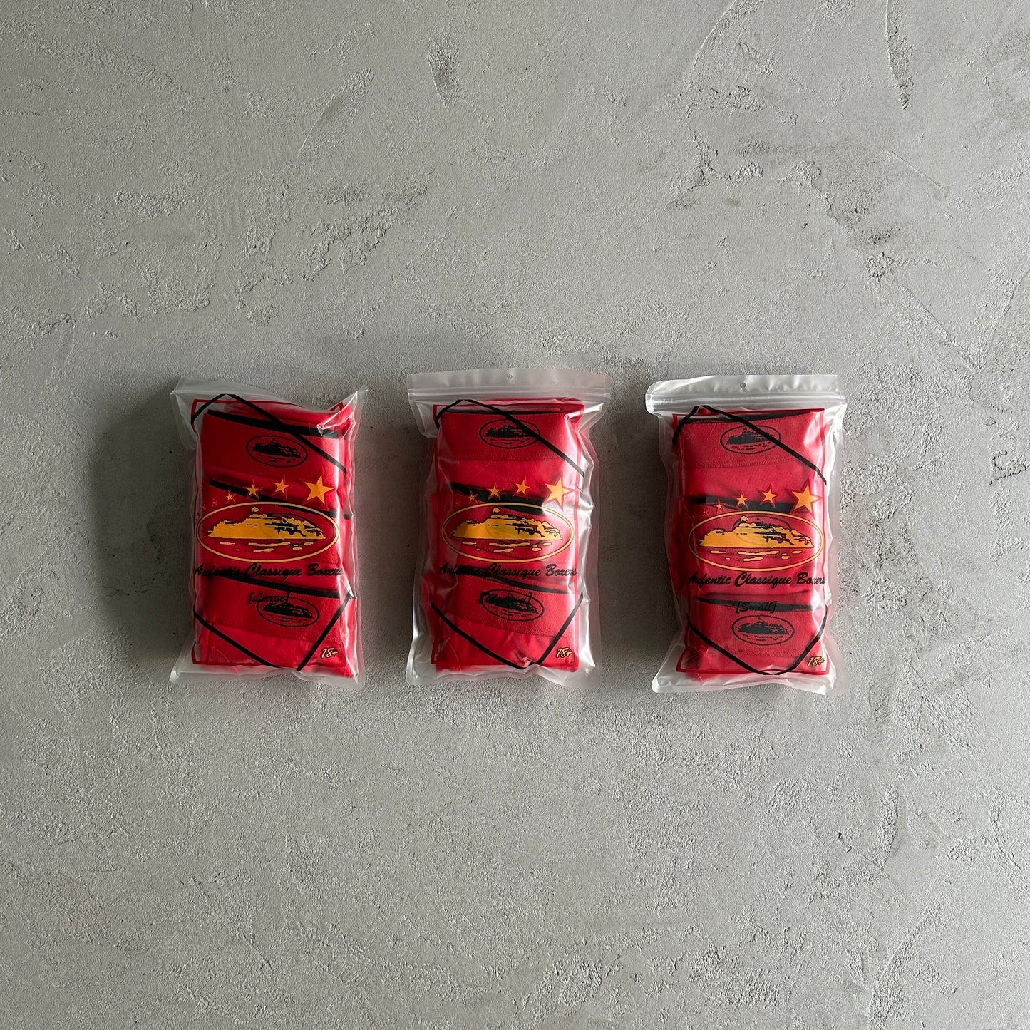 Corteiz (3-pack) ALCATRAZ Boxer Briefs