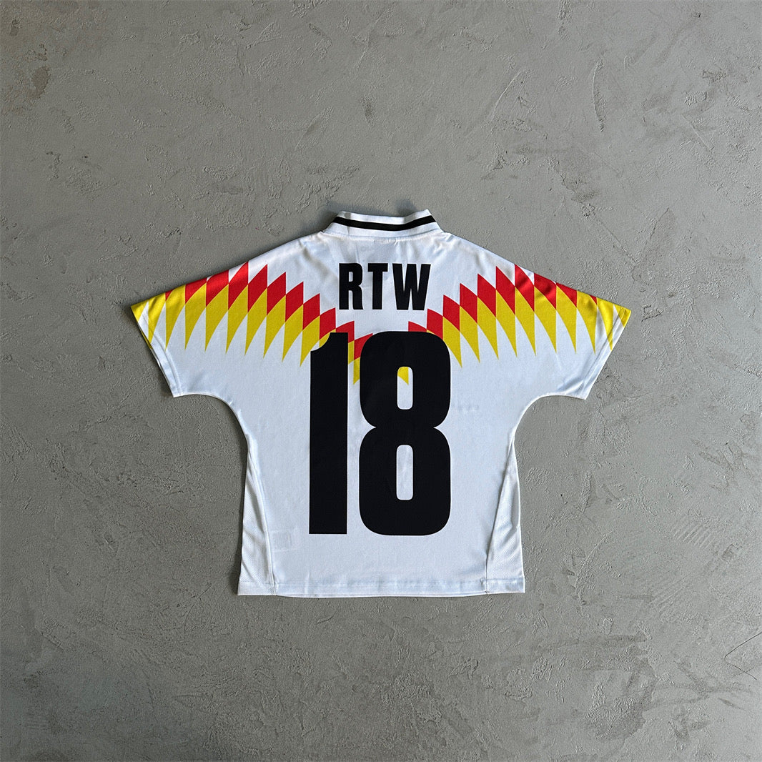Corteiz Panel Jersey- White