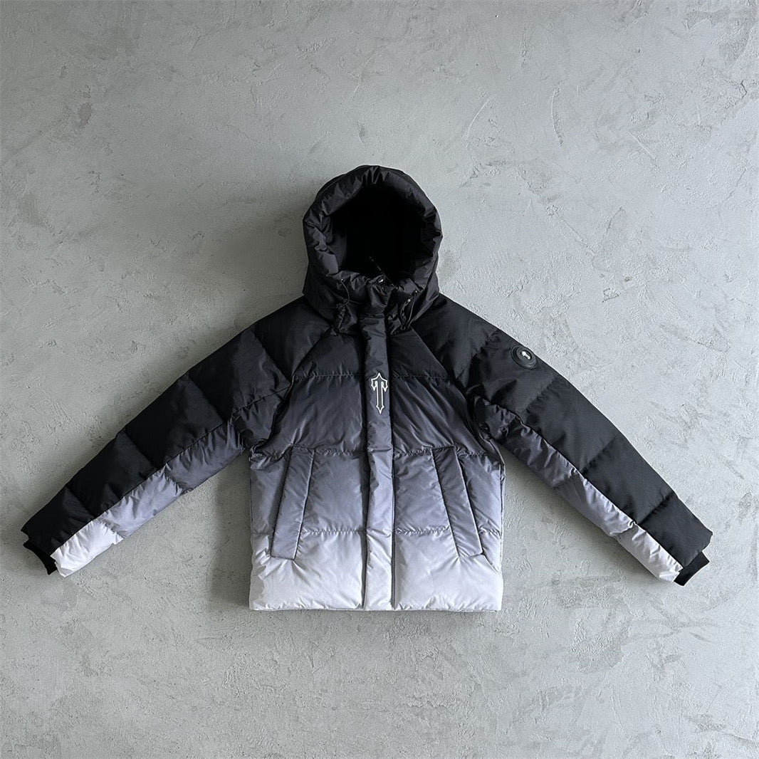 Trapstar Decoded Arch Puffer-Black Gradient