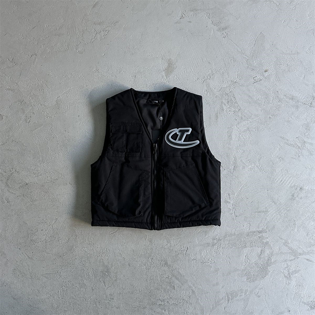 Trapstar Hyperdrive Pocket Vest-black